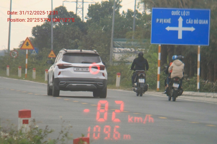 Danh s&aacute;ch xe vi phạm giao th&ocirc;ng được camera AI ghi lại tại Ninh B&igrave;nh - Ảnh 1.