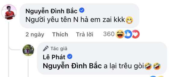 Có thể bạn chưa biết, em út U23 Việt Nam Lê Phát đã có bạn gái hotgirl, danh tính do chính Đình Bắc tiết lộ- Ảnh 2.