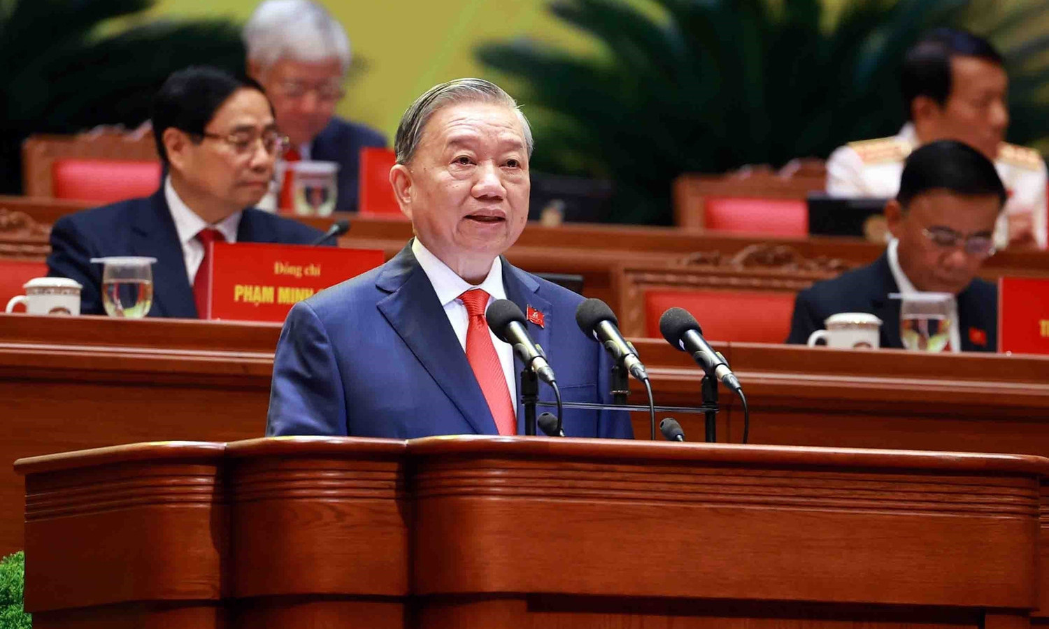 Toàn văn phát biểu của Tổng Bí thư Tô Lâm tại Đại hội XIV Đảng Cộng sản Việt Nam - Ảnh 1.