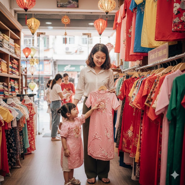 Bỏ 3 triệu mua &aacute;o d&agrave;i cho con, t&ocirc;i kh&ocirc;ng ngờ lại được chứng kiến phản ứng dữ dội từ chồng- Ảnh 1.