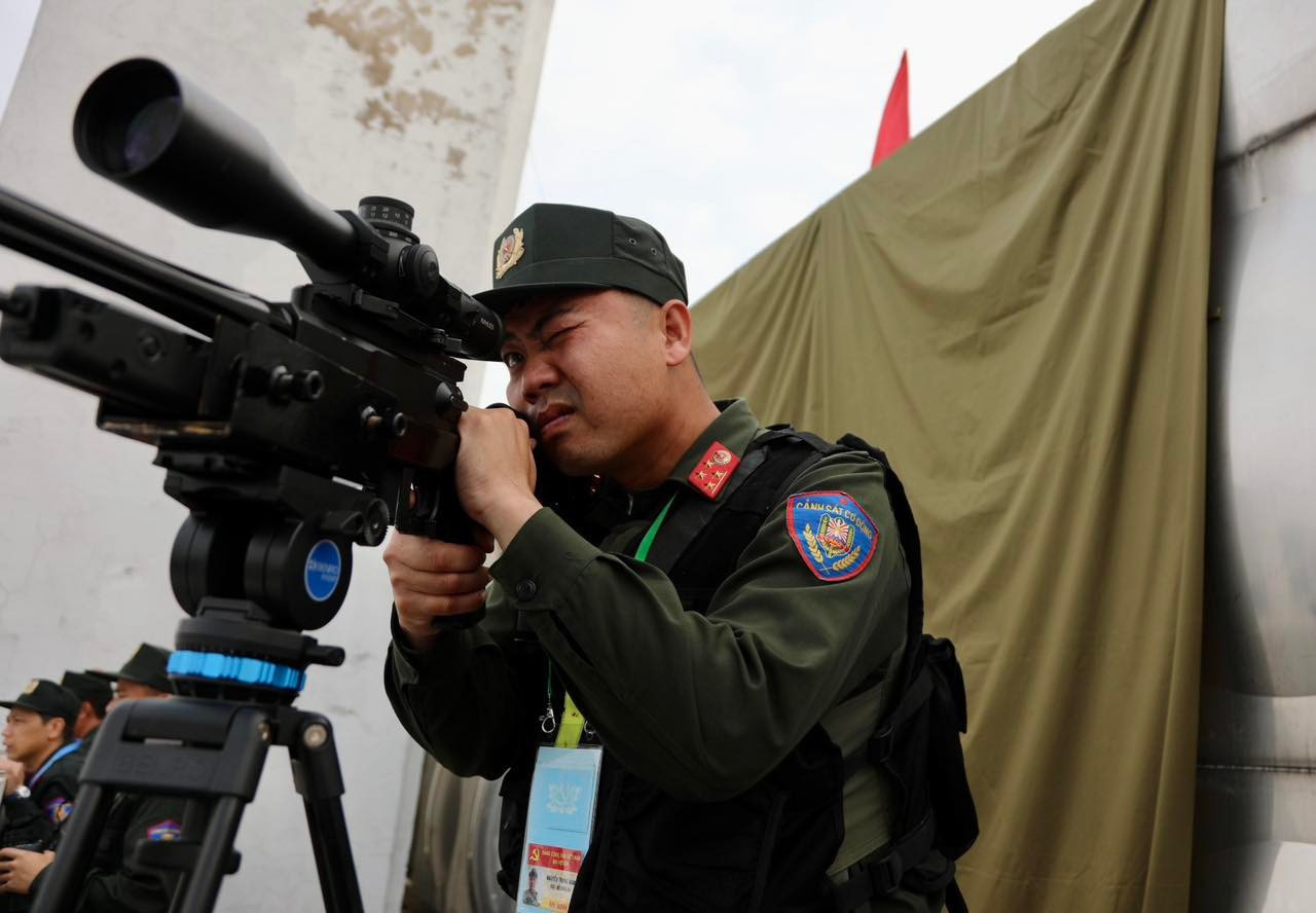 Bảo vệ Đại hội XIV an to&agrave;n Với những ' l&aacute; chắn thầm lặng ' nơi điểm cao - Ảnh 3.