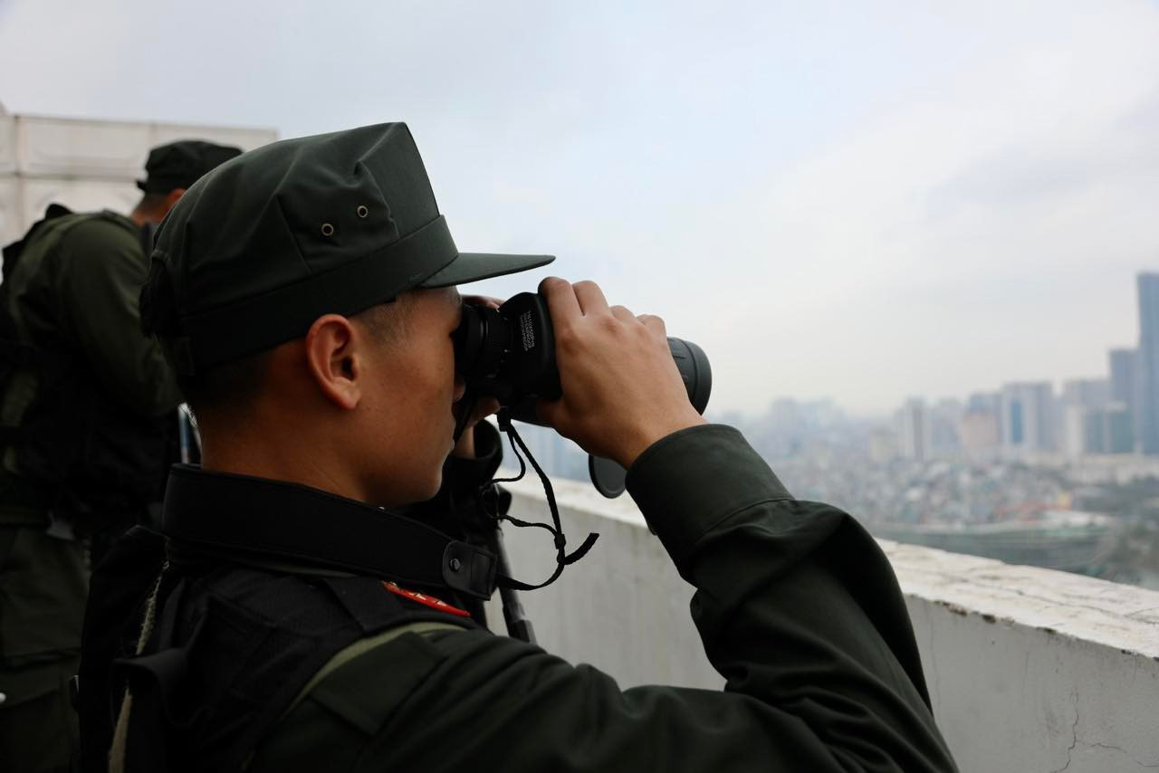 Bảo vệ Đại hội XIV an to&agrave;n Với những ' l&aacute; chắn thầm lặng ' nơi điểm cao - Ảnh 2.