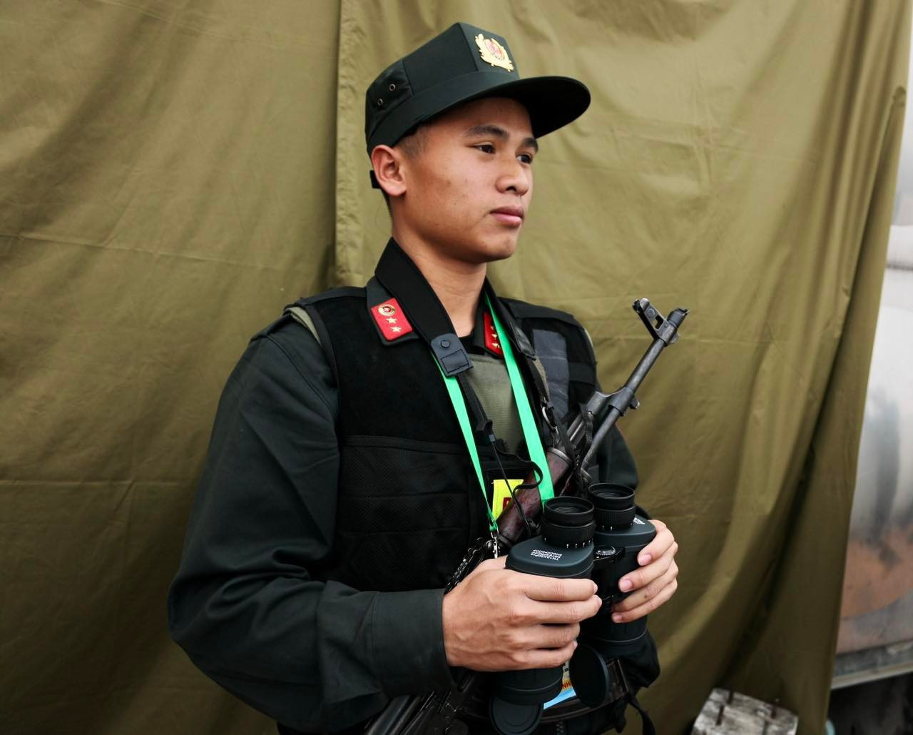 Bảo vệ Đại hội XIV an to&agrave;n Với những ' l&aacute; chắn thầm lặng ' nơi điểm cao - Ảnh 7.