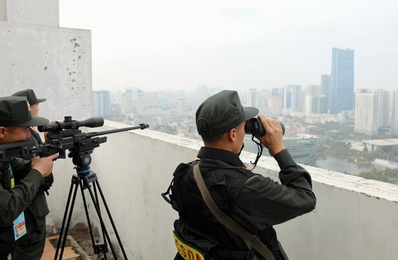 Bảo vệ Đại hội XIV an to&agrave;n Với những ' l&aacute; chắn thầm lặng ' nơi điểm cao - Ảnh 5.