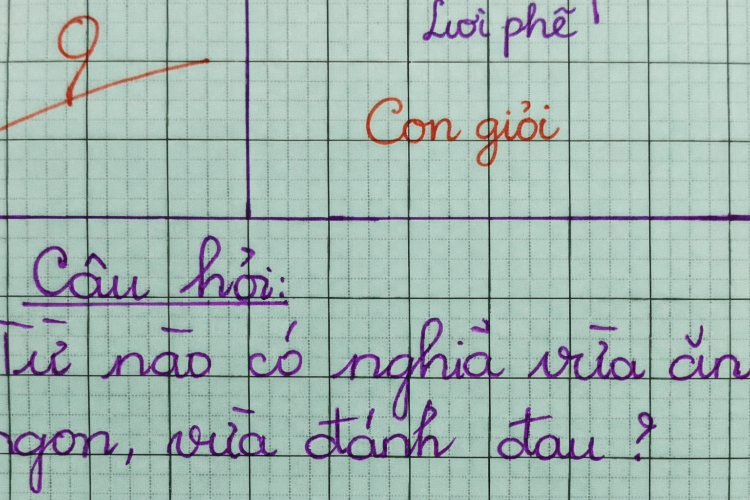 Từ nào trong tiếng Việt vừa ăn ngon, vừa đánh đau? - HSG Quốc gia cũng không biết!- Ảnh 1.