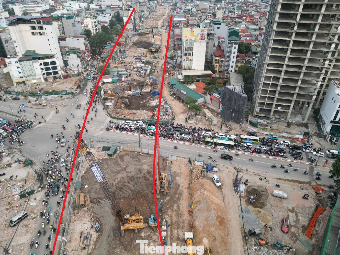 Xây dựng cầu vượt tại Vành đai 1 Hà Nội để giảm ùn tắc giao thông - Ảnh 5.