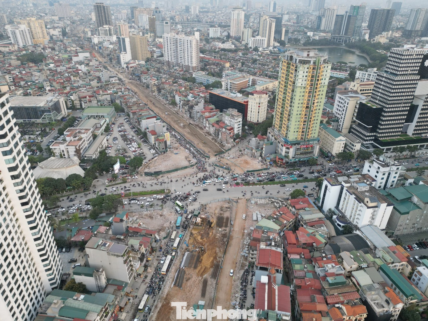 Xây dựng cầu vượt tại Vành đai 1 Hà Nội để giảm ùn tắc giao thông - Ảnh 8.