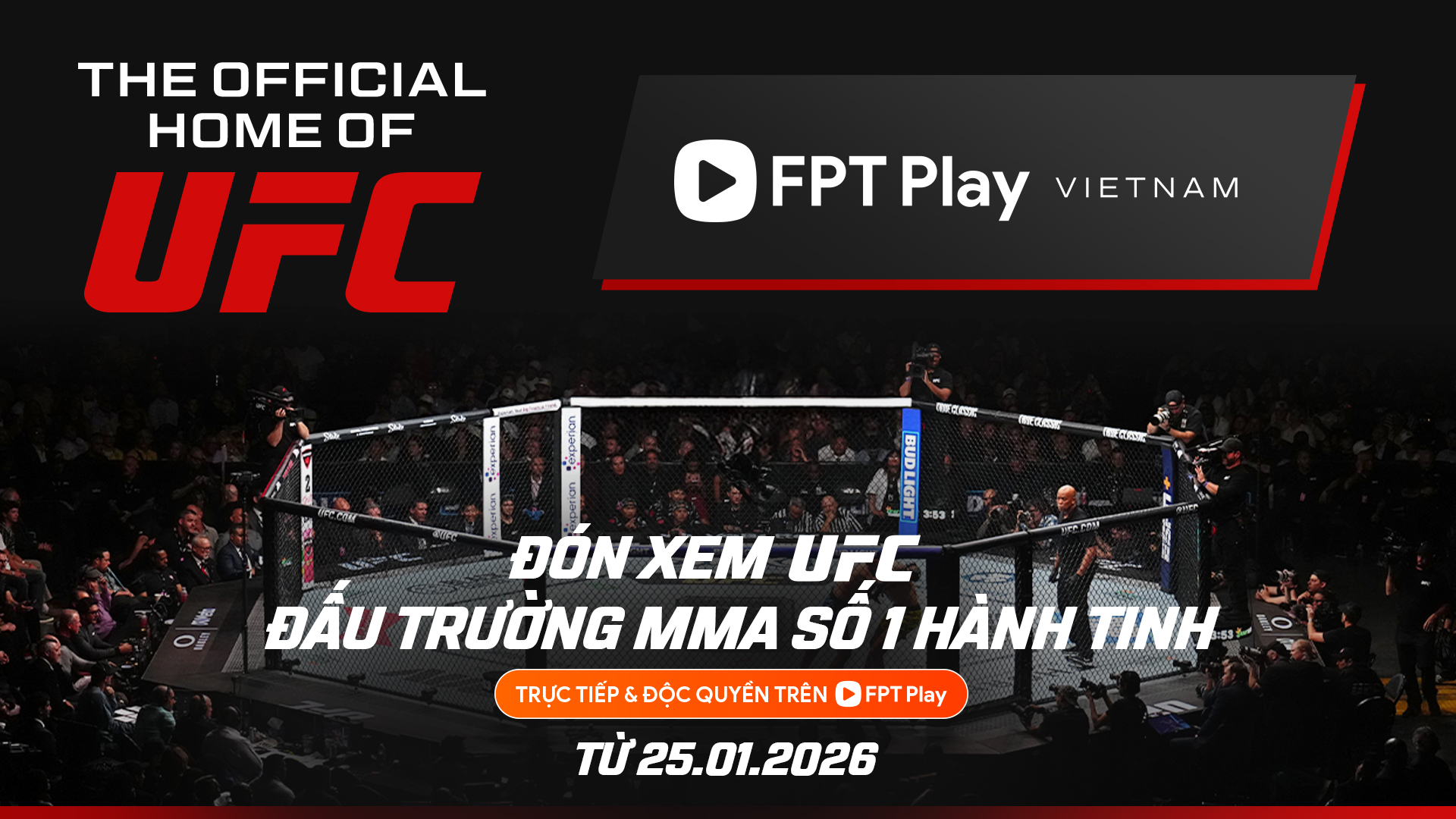 Khán giả Việt Nam có nhiều cơ hội thưởng thức UFC - Ảnh 1.