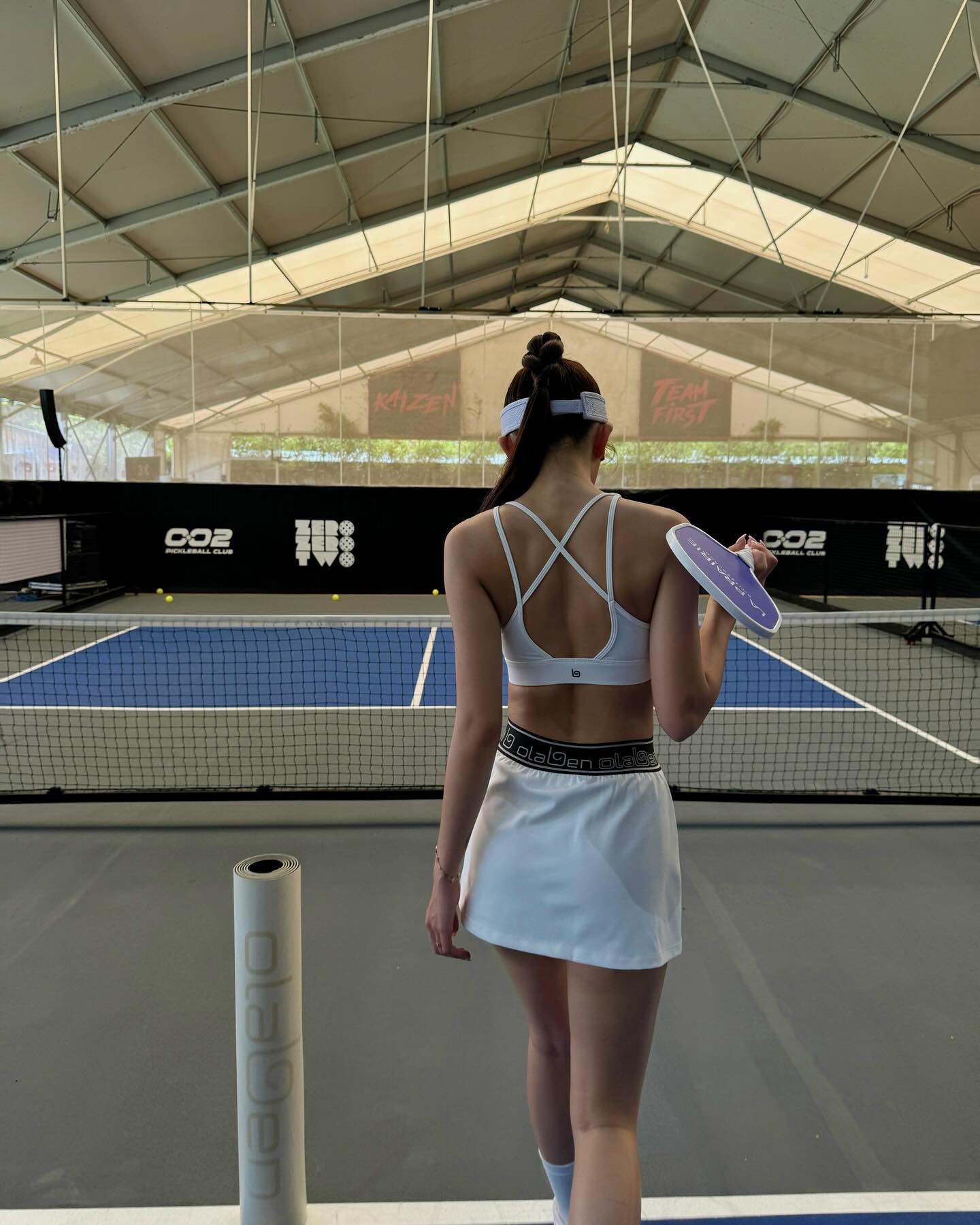 T&oacute;m d&iacute;nh cảnh thiếu gia Duy Nhỏ tr&ecirc;n s&acirc;n pickleball với c&ocirc; g&aacute;i lạ mặt- Ảnh 4.