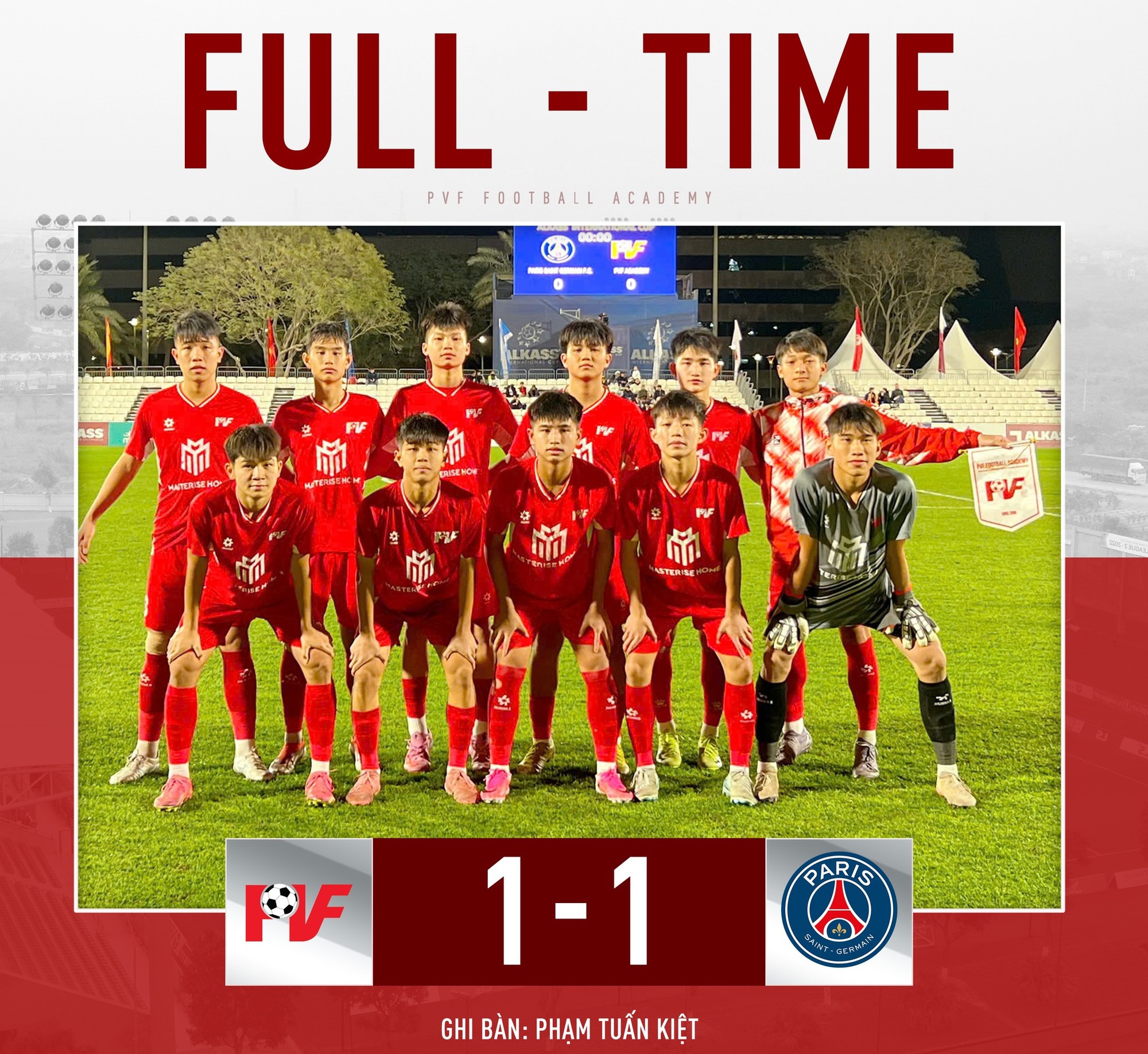 Chân sút 16 tuổi ghi bàn như Đình Bắc, đội bóng Việt Nam gây sốc khi buộc PSG phải chia điểm - Ảnh 3. Chân sút 16 tuổi ghi bàn như Đình Bắc, đội bóng Việt Nam gây sốc khi buộc PSG phải chia điểm - Ảnh 3.