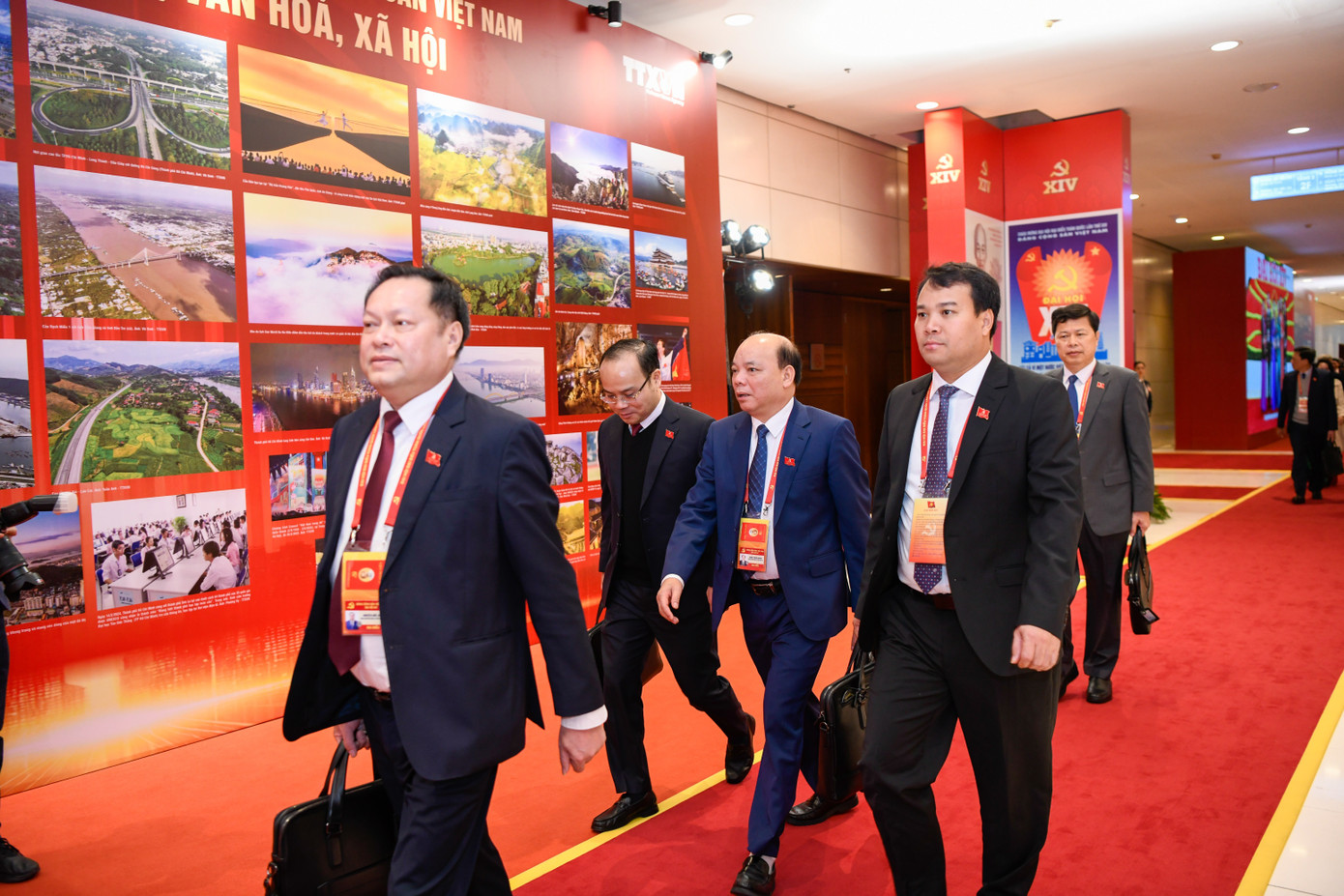 H&igrave;nh ảnh đại biểu tham gia ng&agrave;y l&agrave;m việc thứ tư Đại hội XIV của Đảng Cộng sản Việt Nam - Ảnh 7.