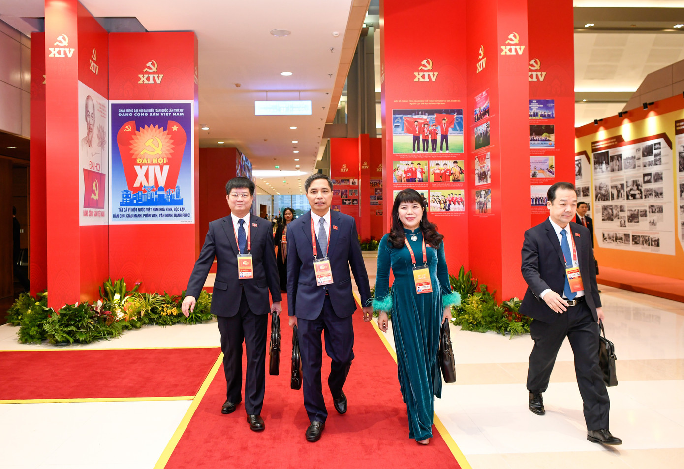 H&igrave;nh ảnh đại biểu tham gia ng&agrave;y l&agrave;m việc thứ tư Đại hội XIV của Đảng Cộng sản Việt Nam - Ảnh 17.