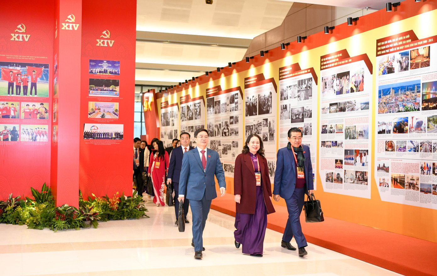 H&igrave;nh ảnh đại biểu tham gia ng&agrave;y l&agrave;m việc thứ tư Đại hội XIV của Đảng Cộng sản Việt Nam - Ảnh 21.