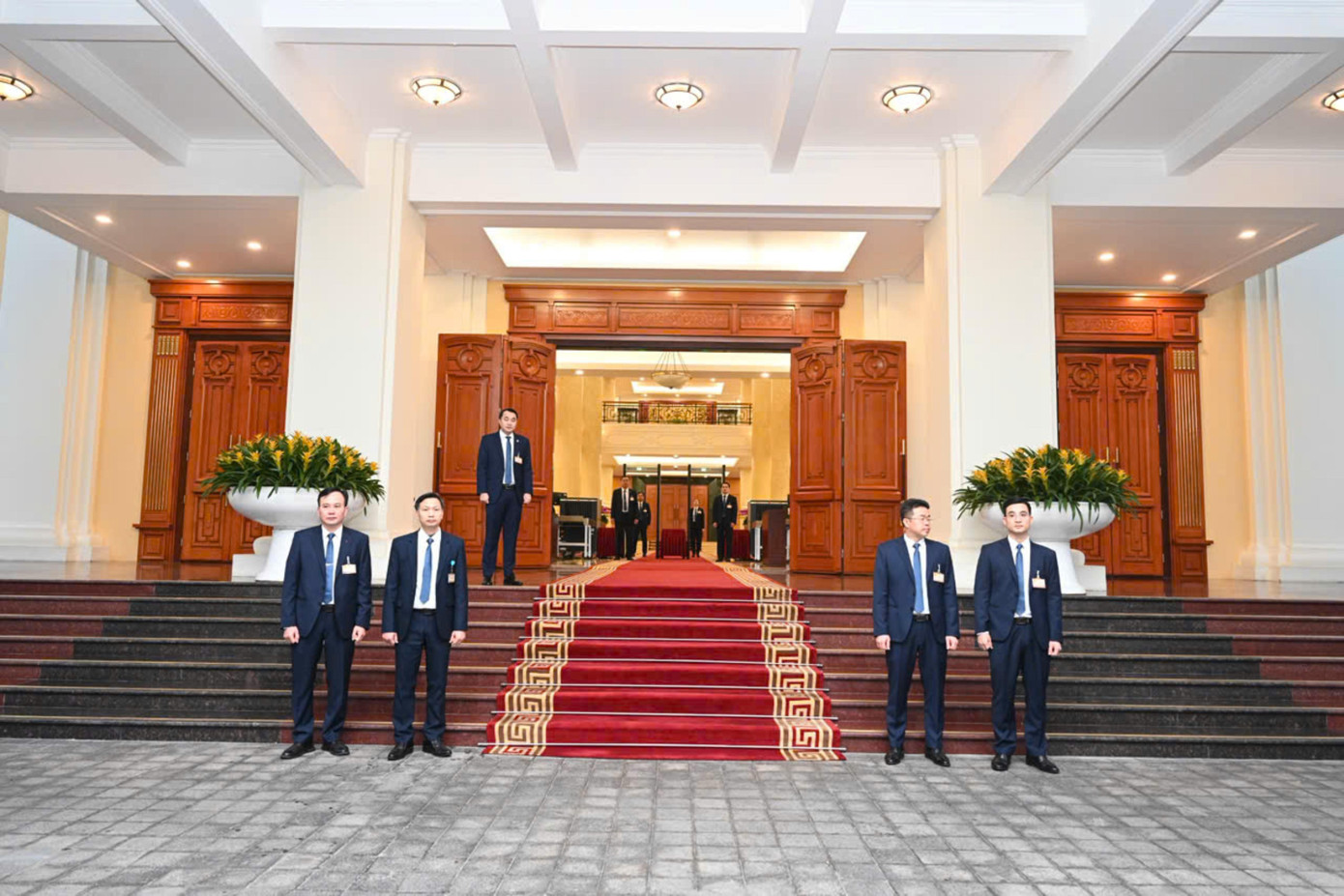 H&igrave;nh ảnh Hội nghị lần thứ nhất Ban Chấp h&agrave;nh Trung ương Đảng kh&oacute;a XIV tại Trụ sở - Ảnh 6.