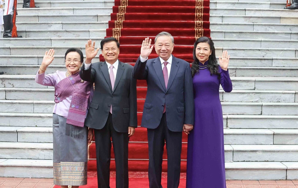 L&atilde;nh đạo quốc tế ch&uacute;c mừng Tổng B&iacute; thư T&ocirc; L&acirc;m t&aacute;i đắc cử - Ảnh 2.