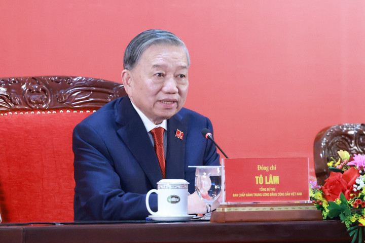 L&atilde;nh đạo quốc tế ch&uacute;c mừng Tổng B&iacute; thư T&ocirc; L&acirc;m t&aacute;i đắc cử - Ảnh 1.