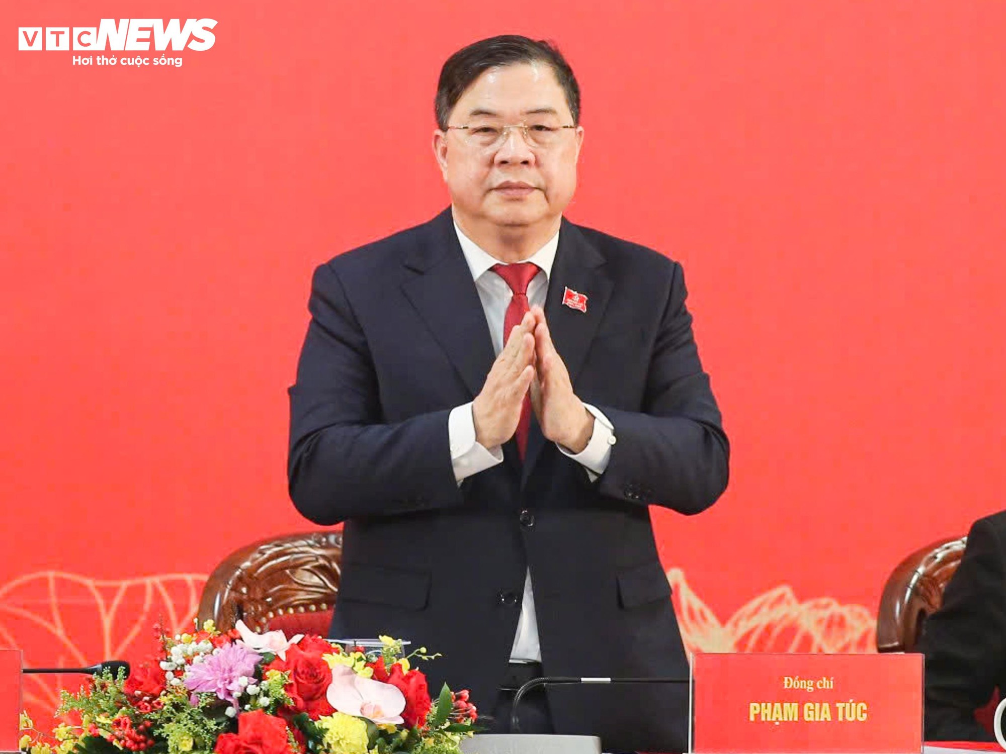 Họp b&aacute;o quốc tế c&ocirc;ng bố kết quả Đại hội Đảng XIV do Tổng B&iacute; thư T&ocirc; L&acirc;m chủ tr&igrave; - Ảnh 9.