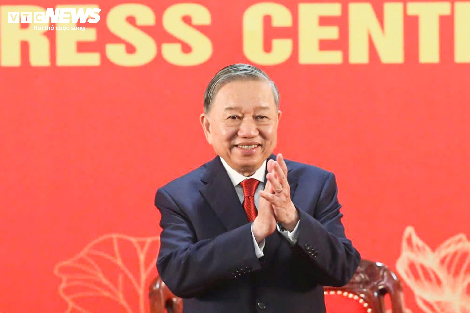 Tổng B&iacute; thư T&ocirc; L&acirc;m c&ocirc;ng bố kết quả Đại hội Đảng XIV tại họp b&aacute;o quốc tế - Ảnh 5.