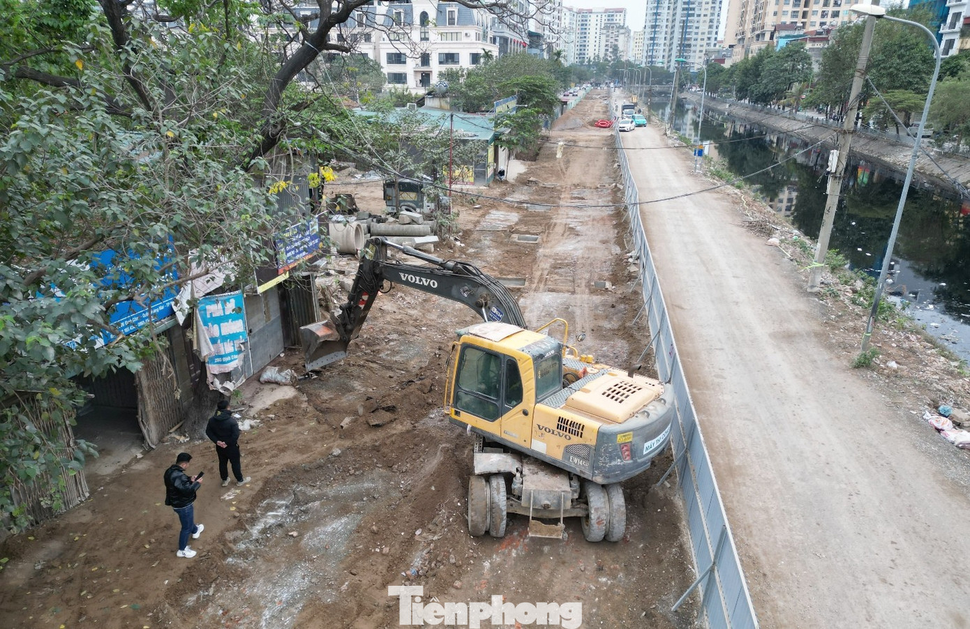Sửa chữa đường Nguyễn Cảnh Dị: Tuyến đường nhiều ổ g&agrave; tại H&agrave; Nội được n&acirc;ng cấp - Ảnh 3.