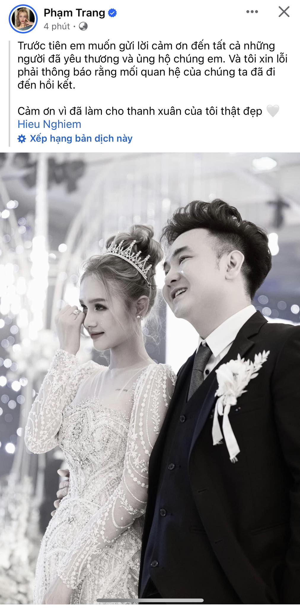 Huyền 204 v&agrave; Xo&agrave;i Non: 18 tuổi lấy chồng thiếu gia, 4 năm sau "đứt g&aacute;nh" h&ocirc;n nh&acirc;n - Ảnh 14.