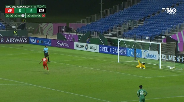 Đẹp vô cùng: Thanh Nhàn hôn lá cờ Tổ quốc, ăn mừng cú sút quyết định giúp U23 Việt Nam giành hạng 3 châu Á- Ảnh 2.