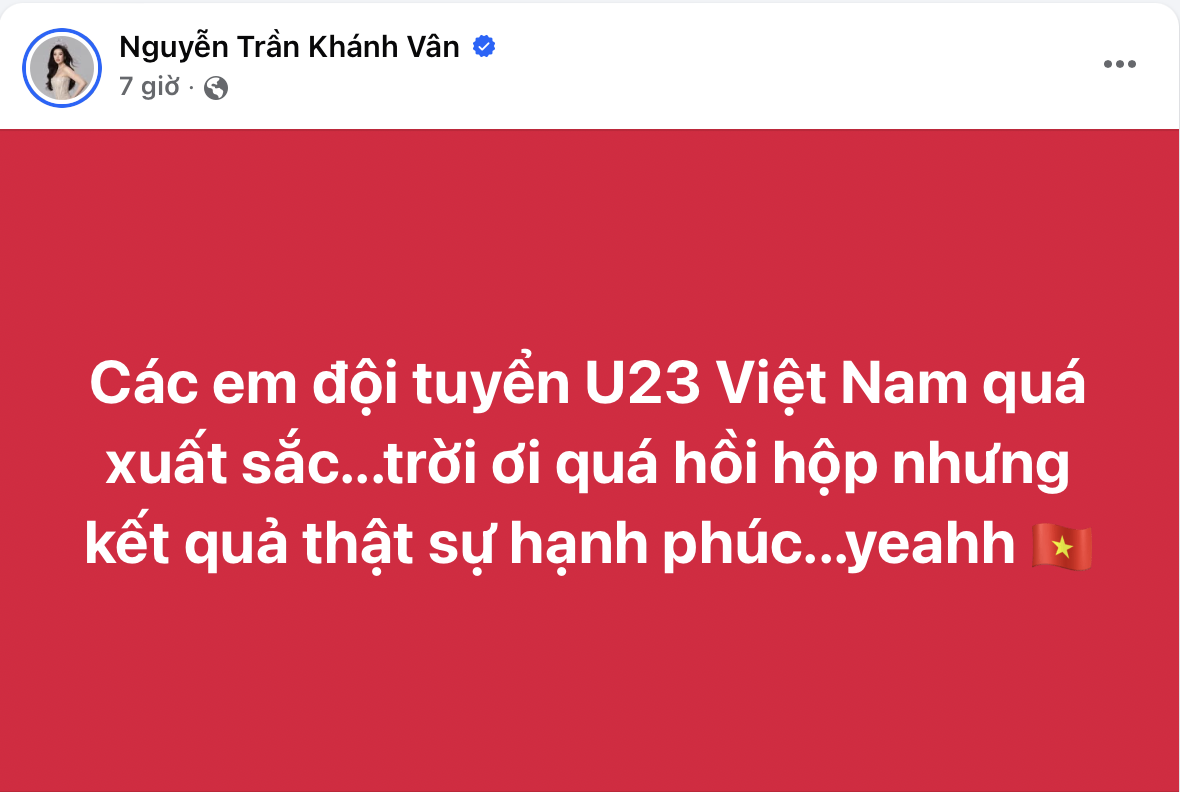 Trấn Thành xin lỗi Hari Won, Hoà Minzy đi "bão" tưng bừng và loạt sao Việt ăn mừng chiến thắng U23 Việt Nam- Ảnh 8.