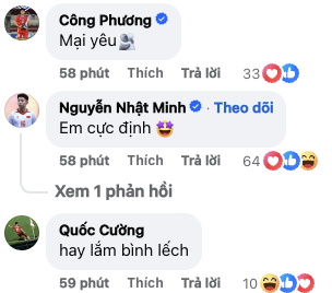 Thủ m&ocirc;n hotboy mới nổi Cao Văn B&igrave;nh chỉ đăng đ&uacute;ng một sticker, cả đội U23 Việt Nam v&agrave;o n&oacute;i "cảm ơn", v&igrave; sao thế? - Ảnh 3.