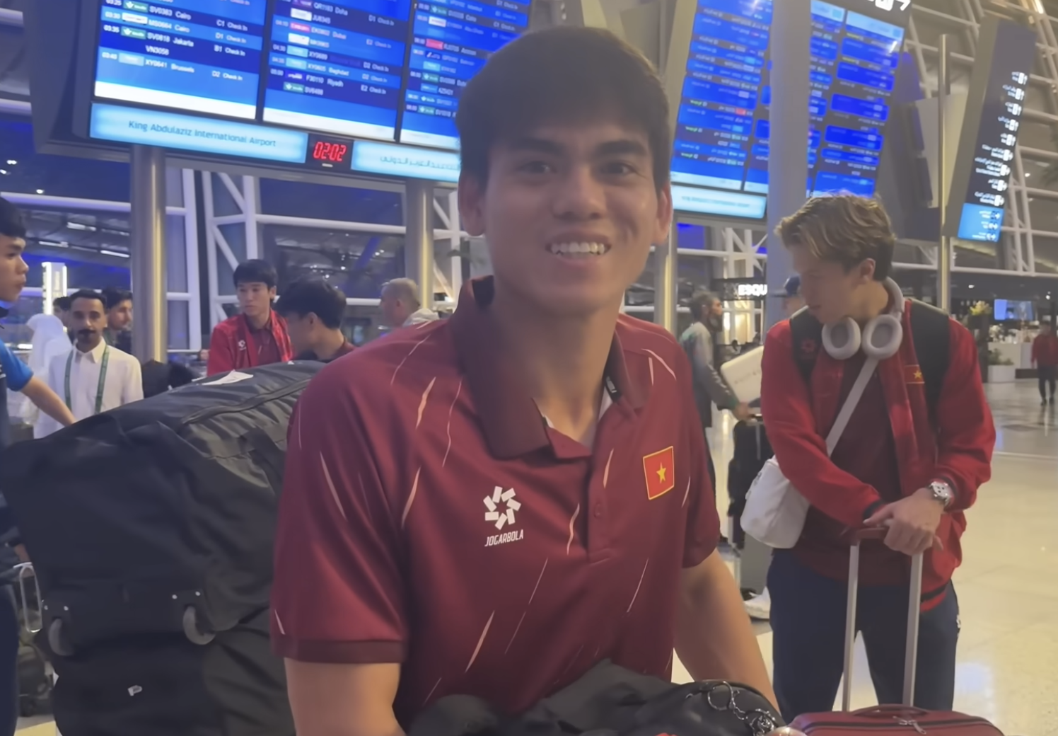 Việc đầu tiên U23 Việt Nam làm khi về nước: Đình Bắc muốn ngủ, Thái Sơn ăn phở còn Văn Khang mới bất ngờ- Ảnh 2.