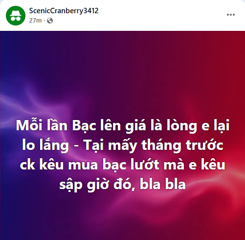Giá bạc hơn 106 triệu đồng/kg, dân tình nháo nhào: Người mua bạc từ đầu năm đến giờ lãi bao nhiêu?- Ảnh 2.