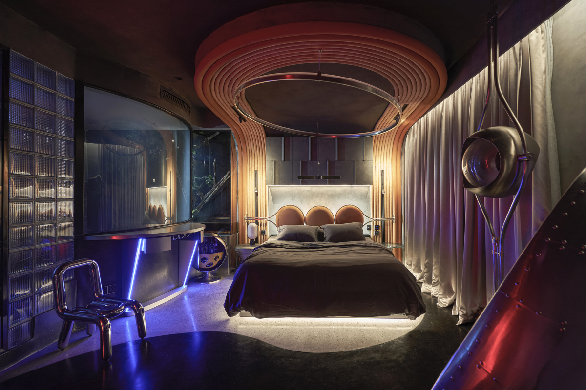 Những ng&ocirc;i nh&agrave; độc lạ: như t&agrave;ng h&igrave;nh, như kh&ocirc;ng gian vũ trụ- Ảnh 16.