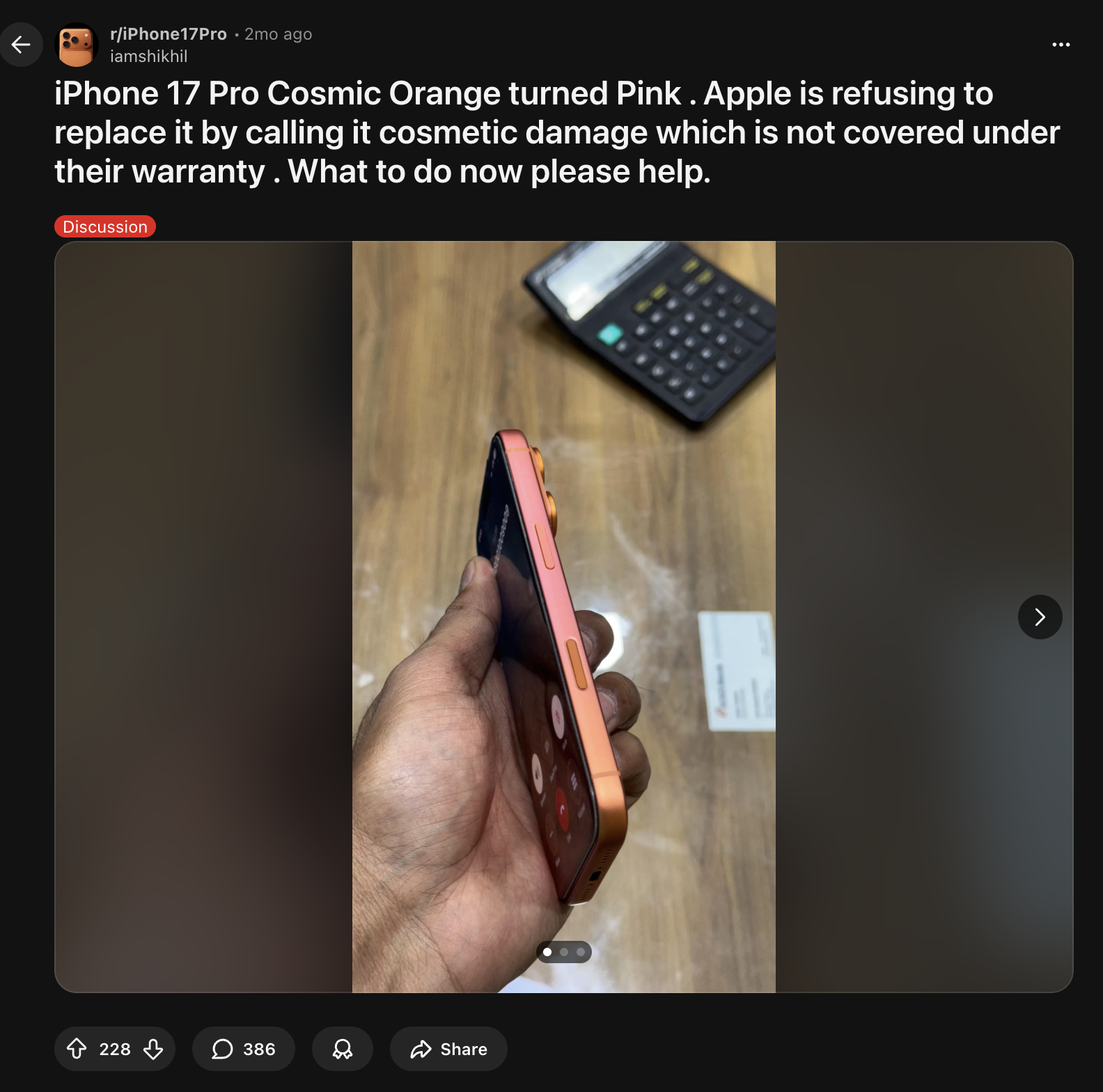 IPhone 17 Pro Max đổi màu cam sang hồng xuất hiện tại Việt Nam , sự thật bất ngờ - Ảnh 2.