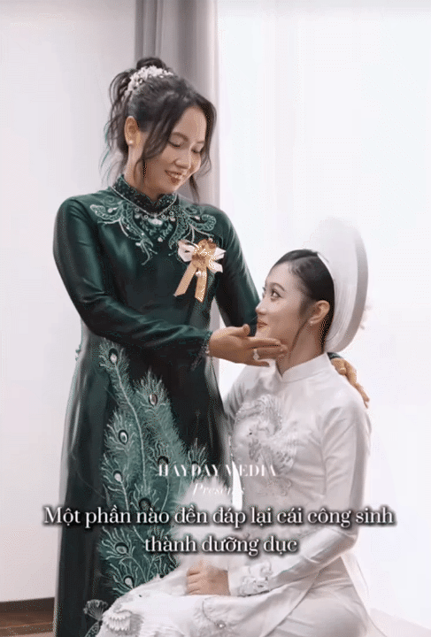 Cô dâu Tây Ninh lấy chồng Campuchia: Hoa cưới 300 triệu, bố chồng cho 1 tỷ tiền váy áo nhưng giá trị nhất là câu "chốt hạ"- Ảnh 14.