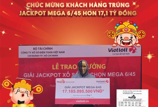 Trúng Vietlott 17 tỷ đồng nhờ 1 thói quen, người đàn ông ở TP HCM suýt bỏ lỡ vận may nếu không làm điều này - Ảnh 1.
