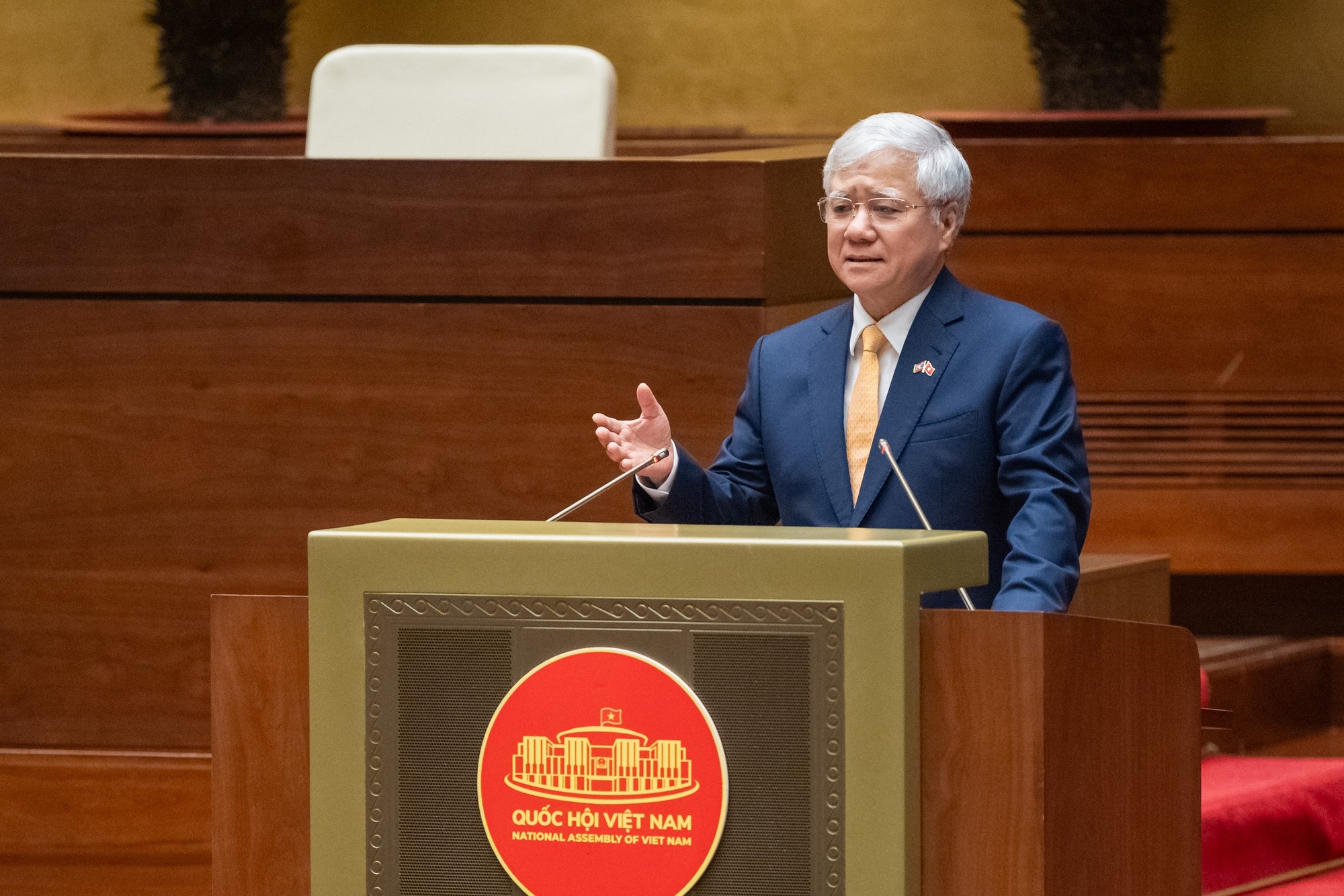 Chủ tịch Quốc hội chủ trì Hội nghị thông báo nhanh kết quả Đại hội XIV của Đảng - Ảnh 2.