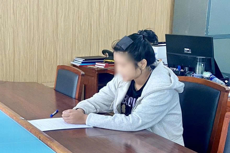 Cô gái livestream xúc phạm CSGT bị xử phạt hành chính tại gia Lai - Ảnh 1.