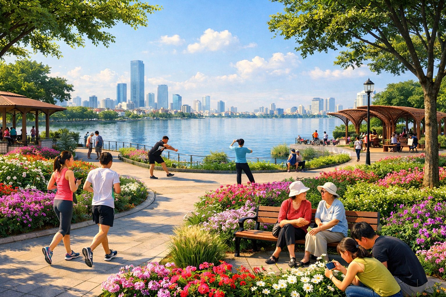 Dịch vụ ven hồ