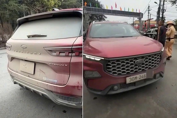 Để biển số xe ô tô bị che khuất vì dính bụi bẩn, bị phạt 23 triệu đồng: Tài xế nói gì? - Ảnh 1.