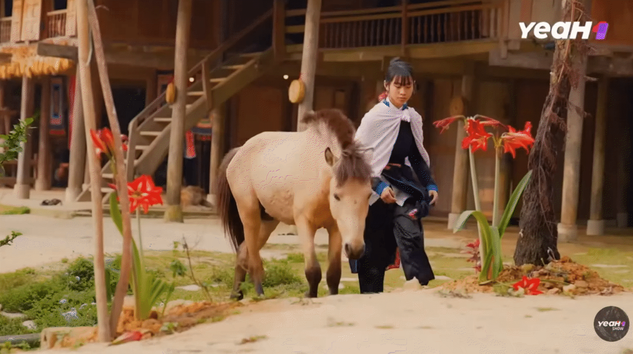 Bé Thư - con gái chị Thông: Khoảnh khắc "tuyệt đối điện ảnh" của cô bé Bản Liền, chiếm trọn spotlight Gia đình Haha- Ảnh 1.