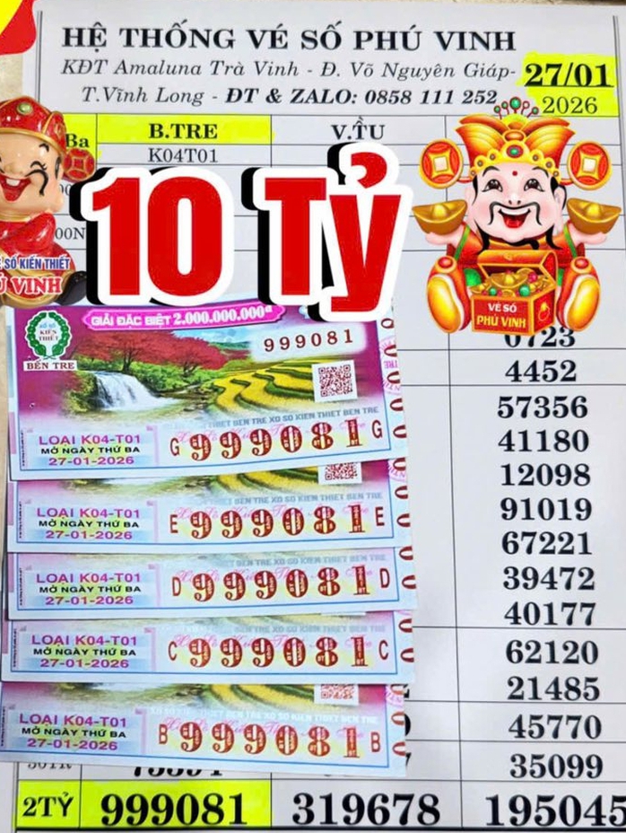 Xổ số miền Nam 2026: Nữ khách hàng trúng độc đắc 10 tỉ đồng tại Vĩnh Long - Ảnh 2.