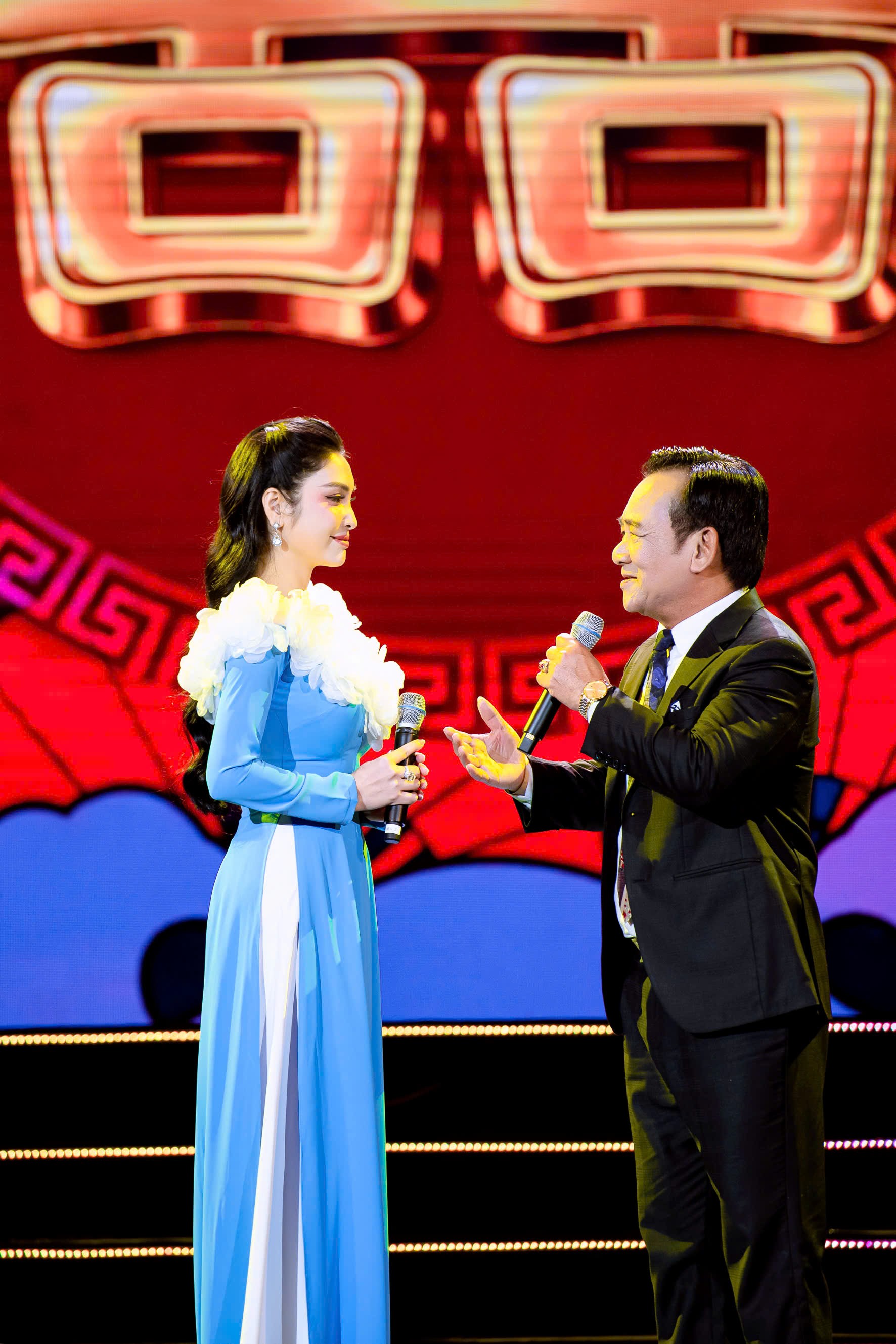 Kim Huyền Sâm đóng hài Tết còn song ca cùng 1 nam NSƯT, không ngại khen đàn anh "tuyệt vời"- Ảnh 8.