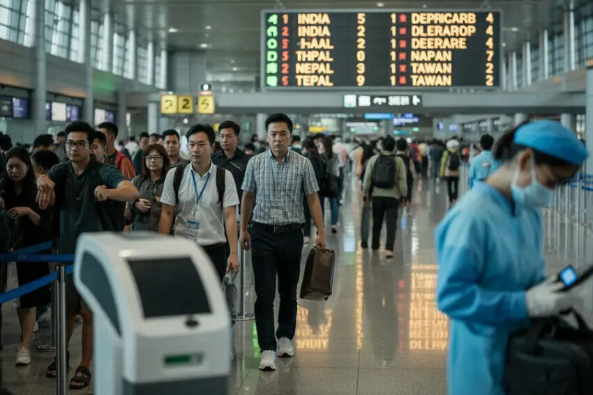 Các sân bay kiểm tra "như thời Covid" phòng dịch Nipah như thế nào? Du khách đến những nơi này cần lưu ý - Ảnh 4.