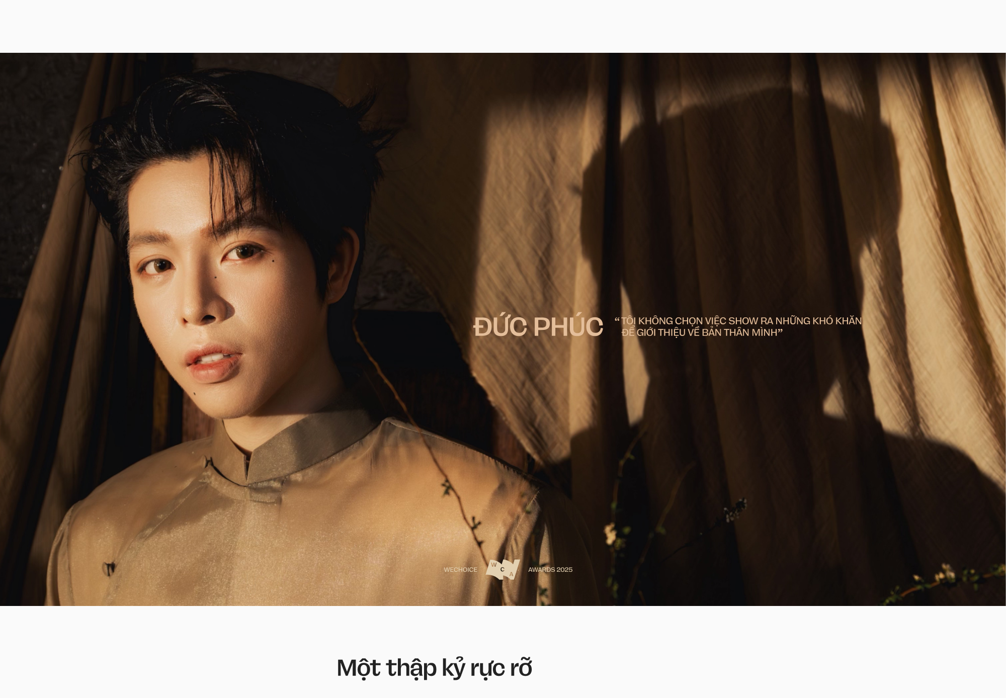 Một thập kỷ rực rỡ của Đức Phúc: “Tôi không chọn việc show ra những khó khăn để giới thiệu về bản thân mình” - Ảnh 4.