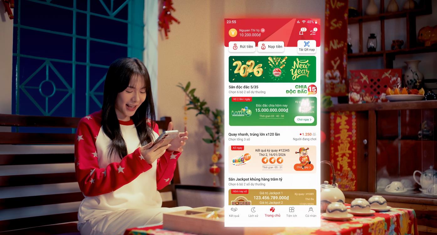 Trao quà đầu năm, sẻ chia may mắn cùng Vietlott mùa Tết 2026 - Ảnh 3. Trao quà đầu năm, sẻ chia may mắn cùng Vietlott mùa Tết 2026 - Ảnh 3.