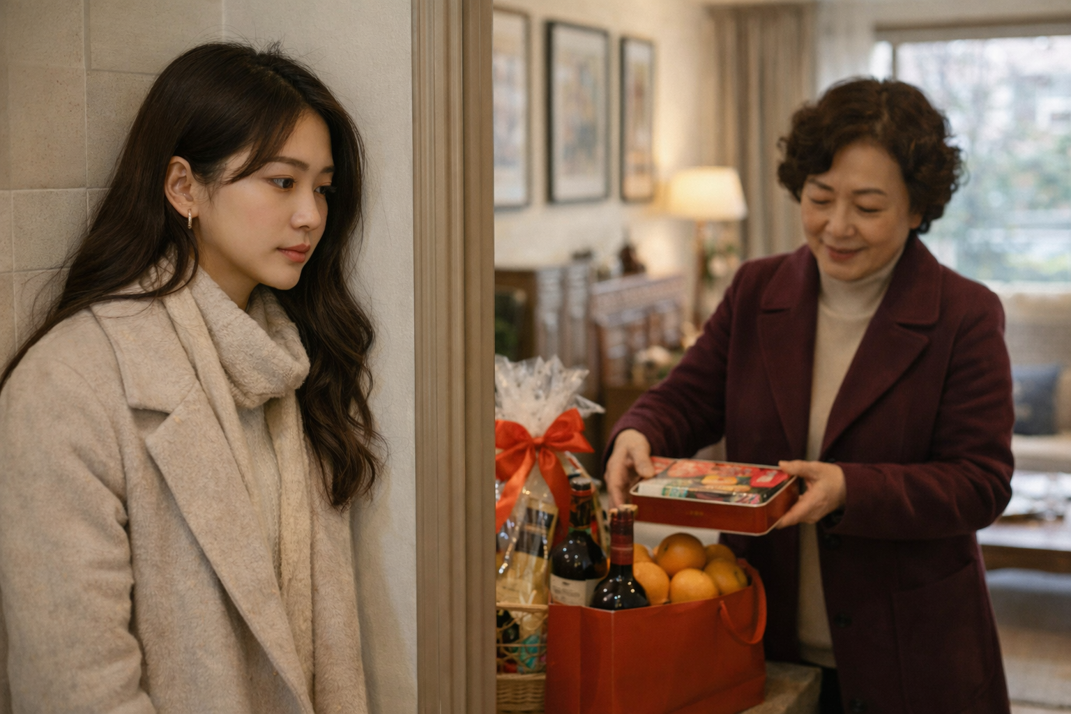 Mẹ chồng biếu Tết thông gia "bên trọng bên khinh", con dâu  - Ảnh 1.