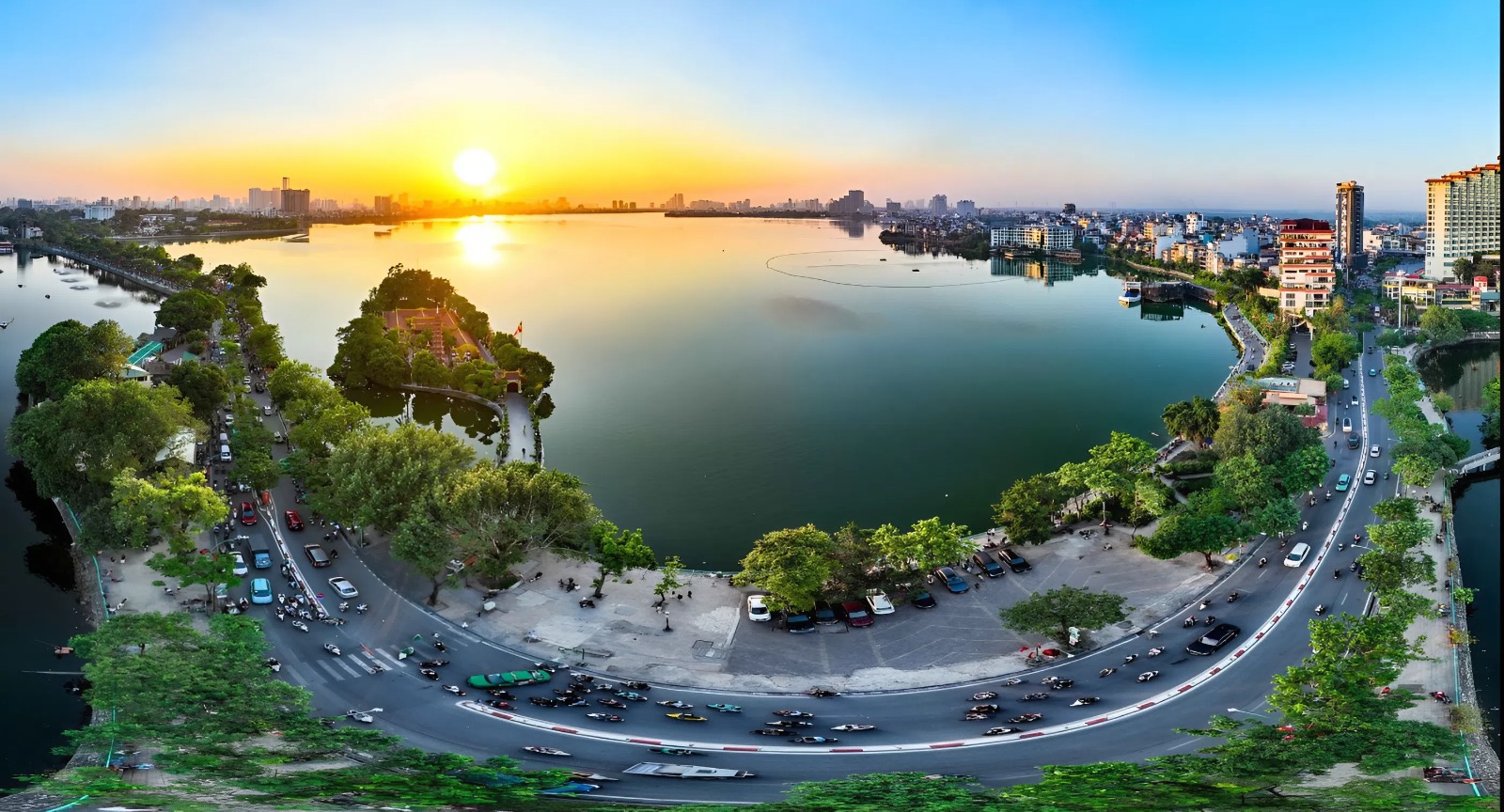 Hồ Tây Hoàng Hôn