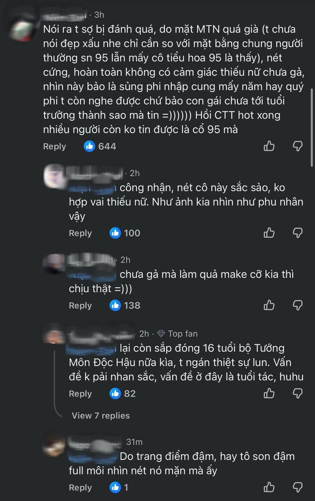 Lạy trời đừng cho mỹ nh&acirc;n gi&agrave; đắng n&agrave;y đ&oacute;ng thiếu nữ: Đẻ ra nữ ch&iacute;nh c&ograve;n được, tr&ecirc;u đ&ugrave;a kh&aacute;n giả hay g&igrave;- Ảnh 2.