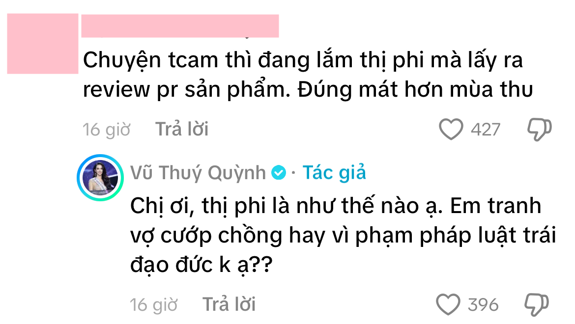 Vũ Thúy Quỳnh - bạn gái doanh nhân Đức Phạm: Em tranh vợ cướp chồng hay vi phạm đạo đức không?- Ảnh 1.