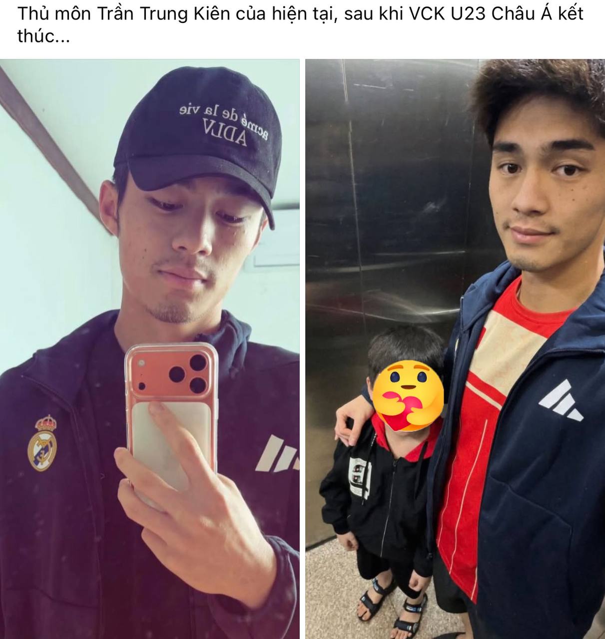 Trung Ki&ecirc;n c&oacute; động th&aacute;i lạ, buồn b&atilde; sau U23 ch&acirc;u &Aacute;, Đ&igrave;nh Bắc đăng status n&oacute;i thẳng 4 từ- Ảnh 1.