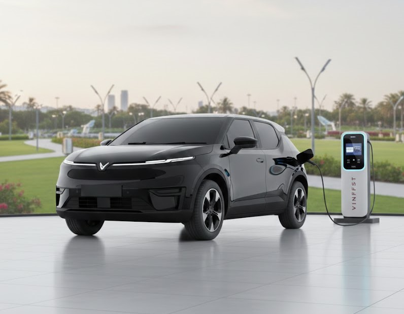 VinFast của tỷ phú Phạm Nhật Vượng vừa đăng ký sở hữu công nghiệp mẫu xe mới: Ngoài hình hao hao VF5 nhưng dài hơn - liệu có phải là bản nâng cấp của VF6 - Ảnh 1.