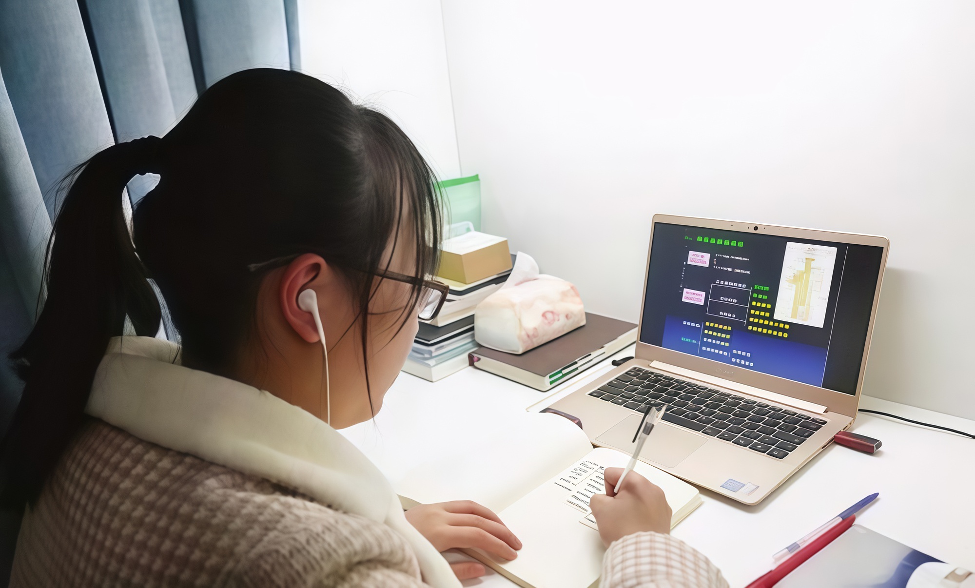 Cô bé 10 tuổi toàn học đến rạng sáng, sát kỳ thi lại từ chối tới trường, đằng sau là thực tế 80% trẻ mất ngủ không dám nói ra- Ảnh 2.